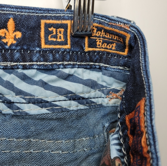 Rock Revival Johanna Bootcut Jeans Size 28 - Picture 4 of 11
